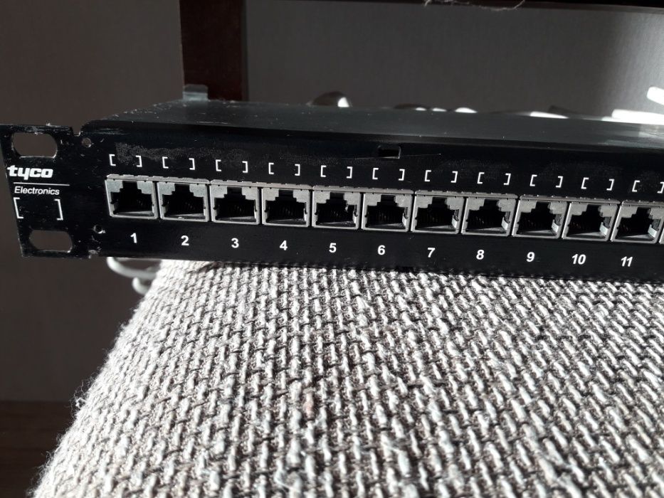 AMPTRAC AMP Патч-панель /19-дюймовый  6 AMP 24. ТА СССР.