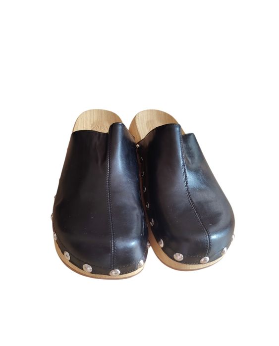 ZARA nowe skórzane chodaki 40