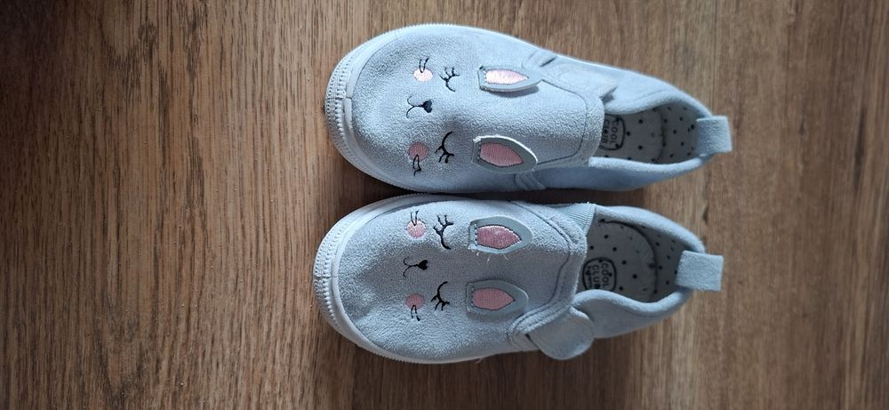 Tenisówki buty cool club smyk 25 dziewczynka niebieskie króliczek lato