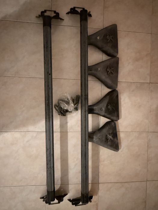 Barras de tejadilho Peugeot 3008 2010 – Conjunto completo