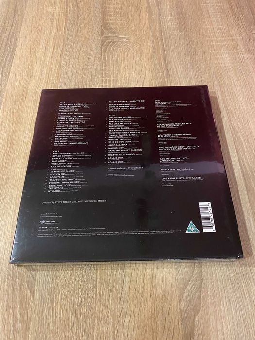 STEVE MILLER BAND Welcome To The Vault (3CD+DVD) Limited Box Set