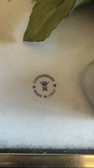 Quadro de porcelana “ Capodimonte”