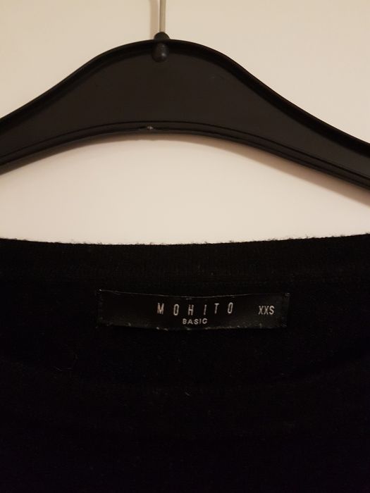 2 czarne sweterki xxs- xs