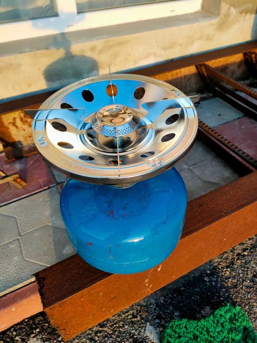 Польський газовий примус баллон с горелкою 5л. горелка, туристичний, к