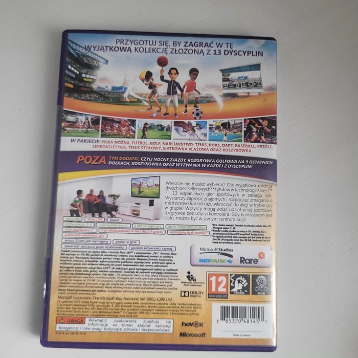 Gra Kinect Sport najlepsza kolekcja na Xbox 360