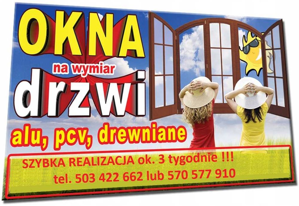 NOWE okna PCV okna drewniane na wymiar PROSTO od PRODUCENTA. Drzwi zewnętrzne. Bramy Garażowe. Montaż.