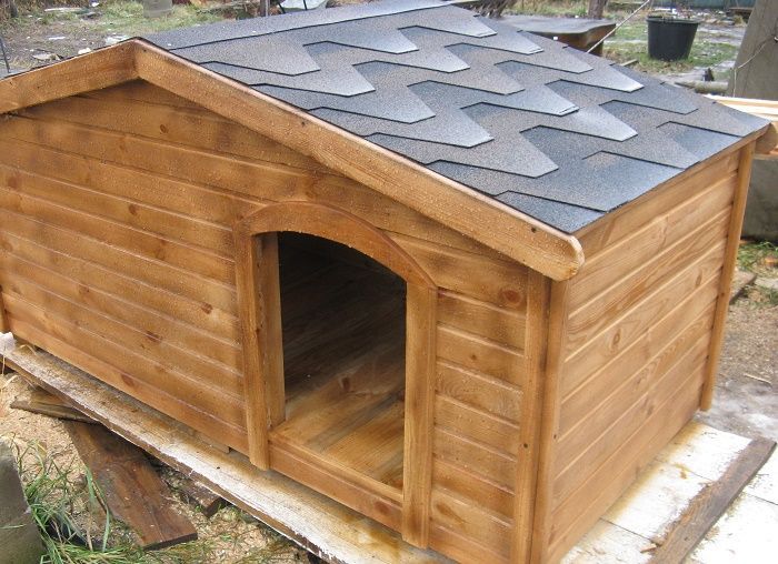 Будка для  собаки.  из дерева .