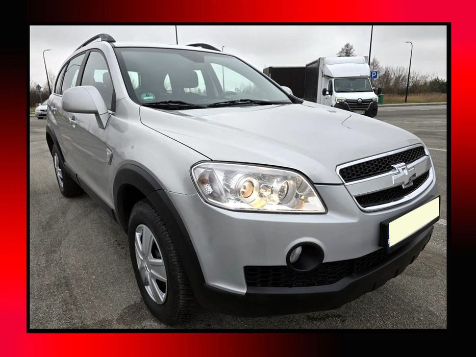 Chevrolet Captiva 2.0d - 150KM – 4x4 – Bogata wersja7 OSOBOWA – OKAZJA !!!