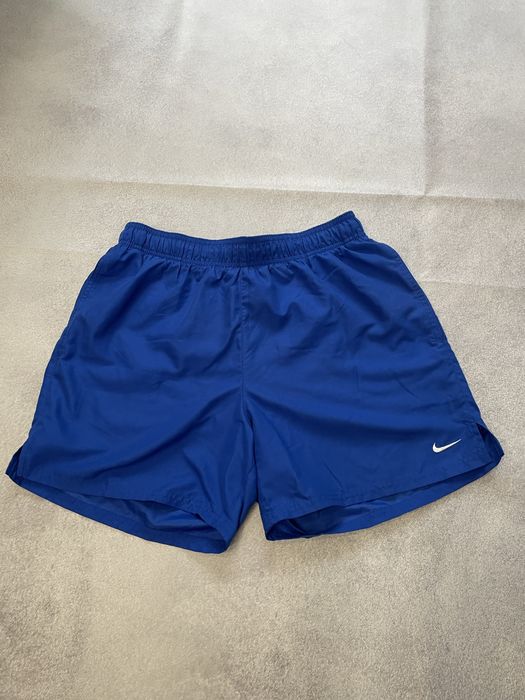 Спортивні шорти Nike сині нейлонові оригінал (бігові / пляжні)