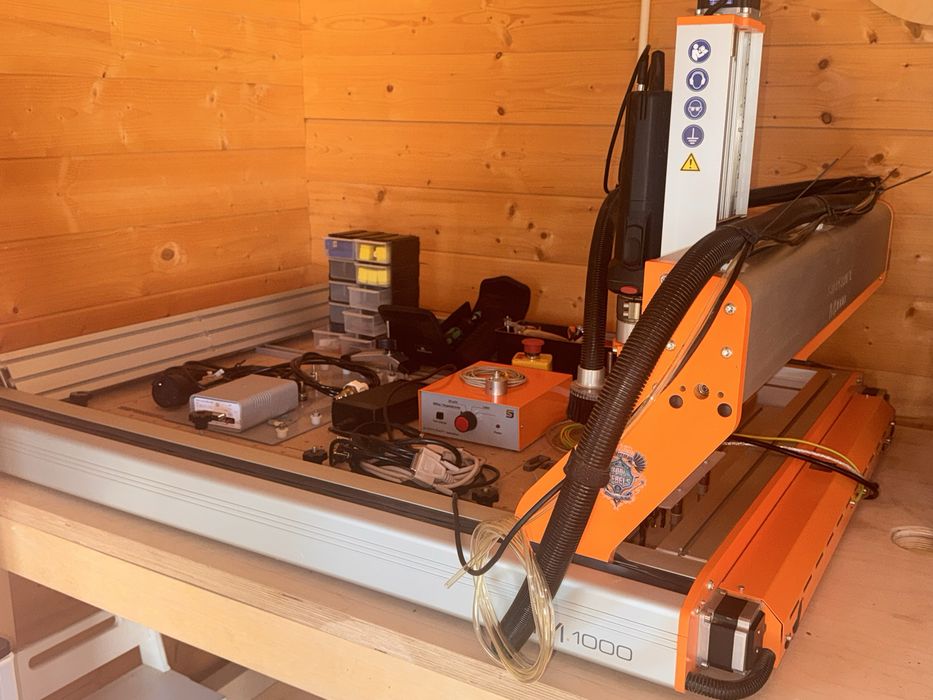 CNC Stepcraft M1000 fresadora secretaria - vendo ou troco