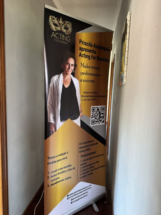 Roll-Up 85x200 cm com Saco de Transporte
