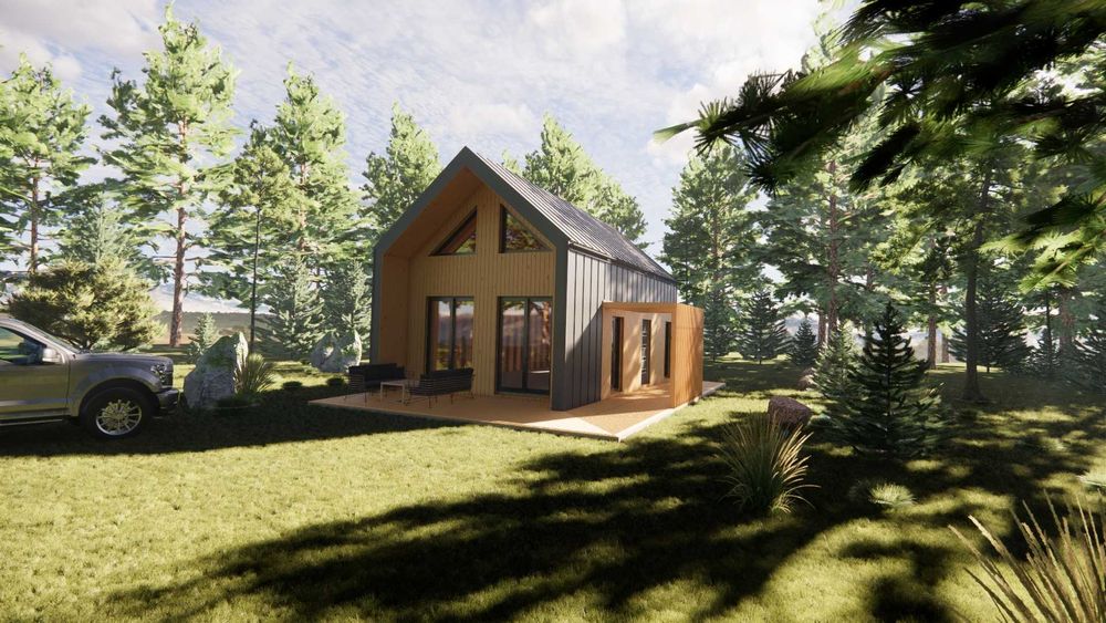 Dom stodoła 70m2 35m2 na zgłoszenie Letniskowy Całoroczny