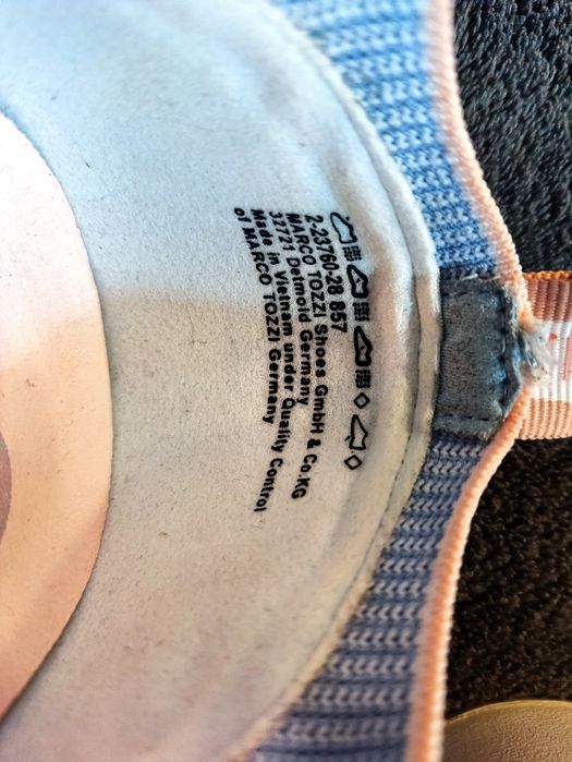 Marco Tozzi Sneaker Vegan roz. 40 nowe