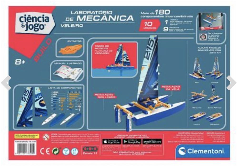 Mechanics Lab Catamarã Flutuante | Kit Engenharia Naval para Crianças