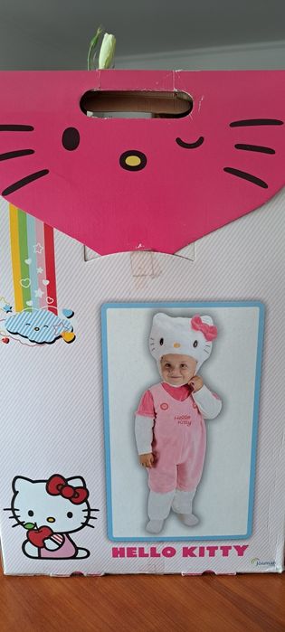 Fato carnaval Hello Kitty. Novo