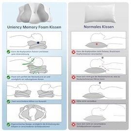 Poduszka ortopedyczna Uniency z pianką memory,