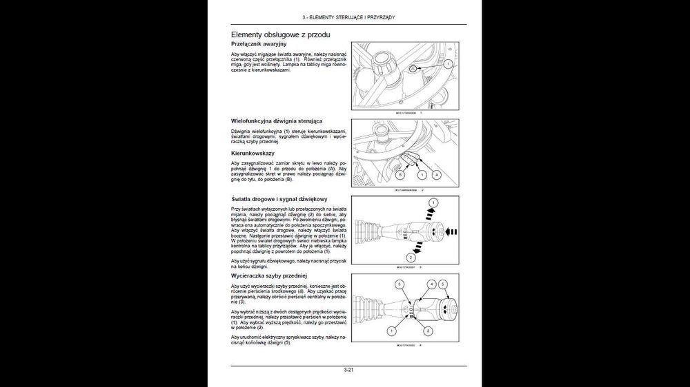 CASE FARMALL 95U, 105U, 115U Efficient Power INSTRUKCJA obsługi