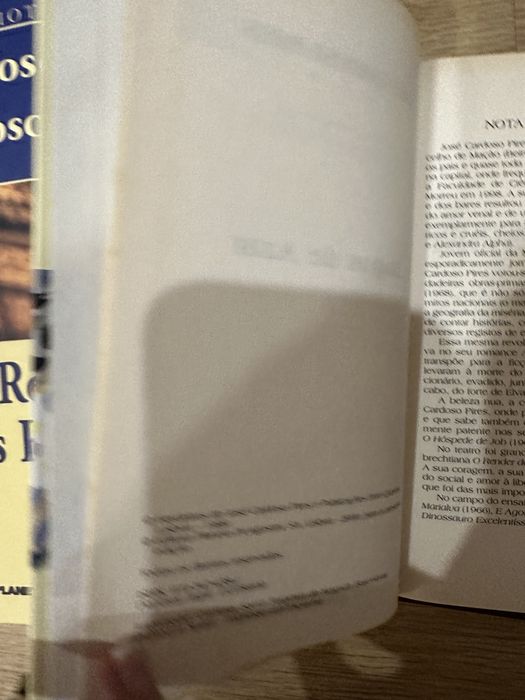 livro José Cardoso Pires - Jogos de Azar