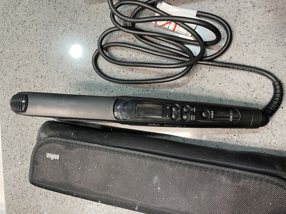 prancha / alisador de cabelo Braun satin hair 7