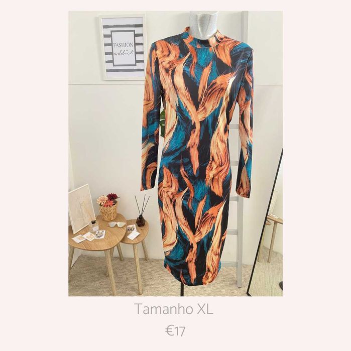 Vestido Mini XL XXL Variados