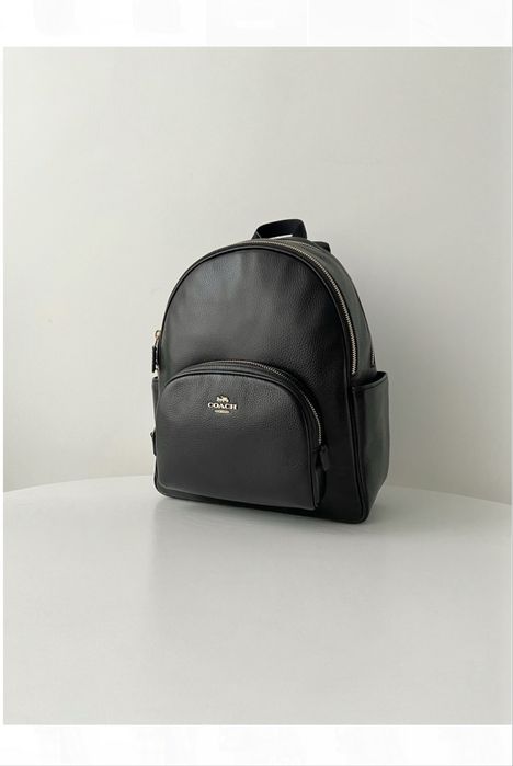 COACH Court backpack жіночий брендовий шкіряний рюкзак женский