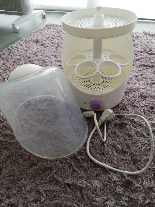 Esterilizador biberões Chicco, usado, em bom estado