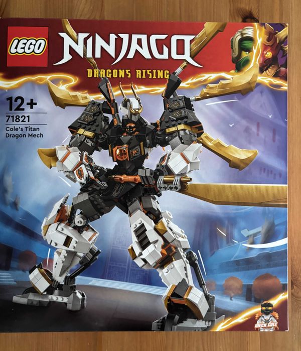Lego – 71821 Ninjago Cole’s Titan Dragon Mech (Novo e Selado)