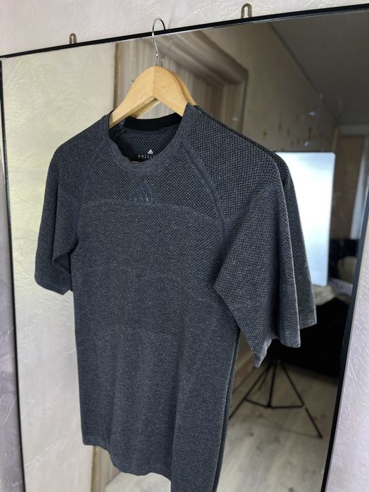 Adidas Primeknit | Технологічна Безшовна Футболка для Бігу/Тренувань