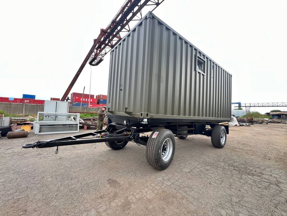 Причіп-Платформа (Прицеп-контейнеровоз) Лафет Завод-Виробник