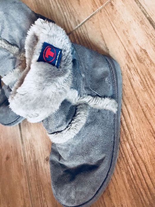 Buty buciki kozaki botki 36 szare Tom Tailor