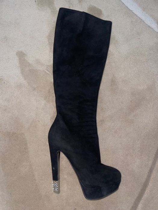 Чоботи італійські Essere замшеві