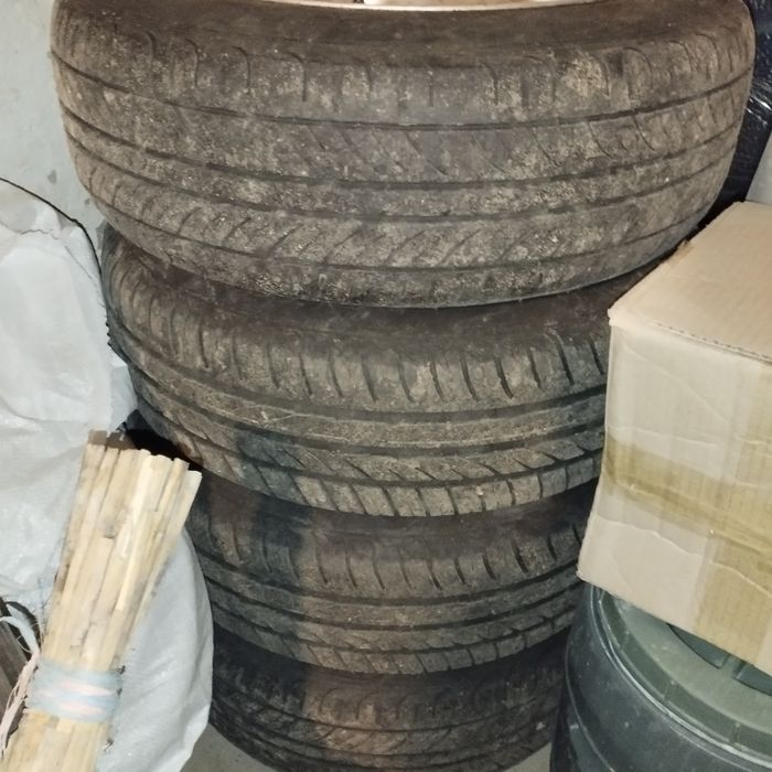 Диски з резиною R15 5/112 резина 195,65 r15