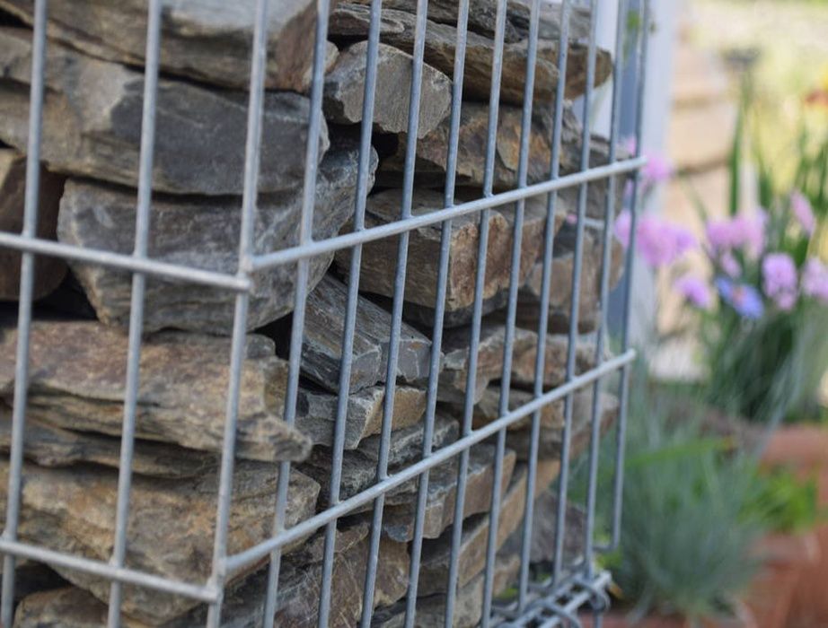 Kamień do gabionów, łupek gabionowy, murowy, do gabionu, na ogrodzenia