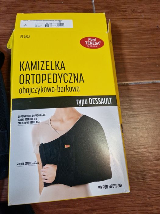 Orteza, temblak obojczyk- bark S