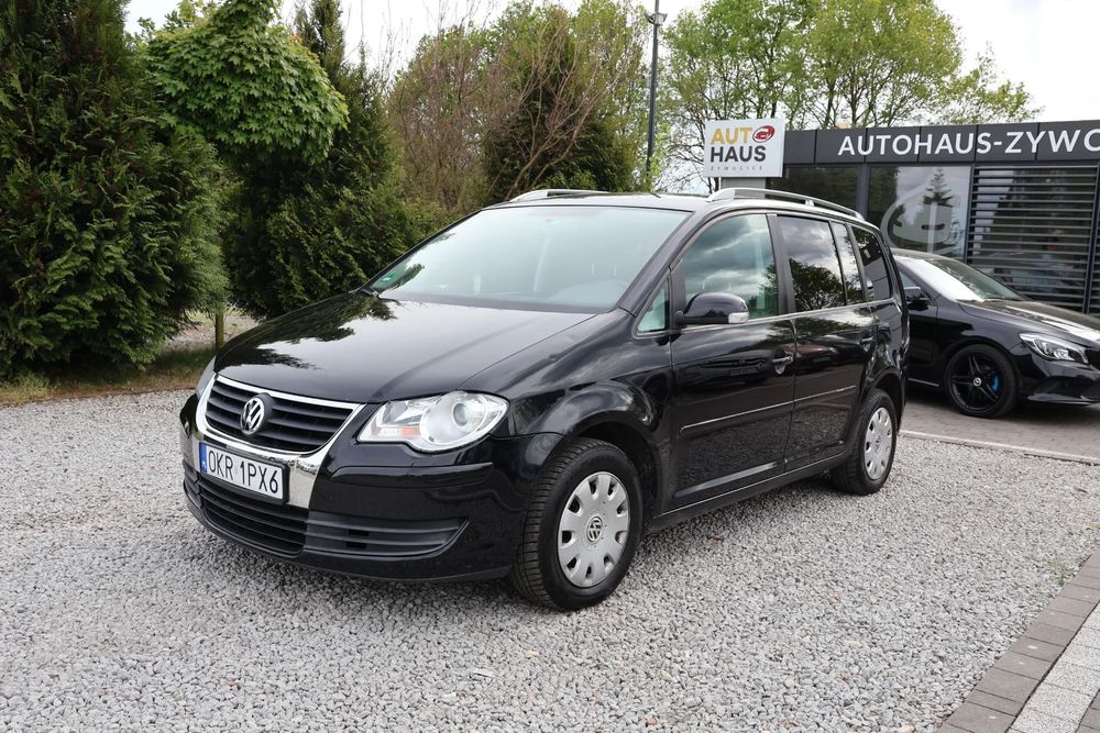 Volkswagen Touran 7-Osobowy, Grzane Fotele, Tempomat, Czujniki, Wielofunkcyjna kier.