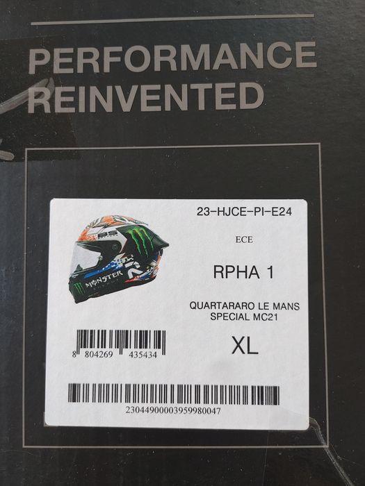 Kask HJC RPHA 1 quartararo LE MANS  XL