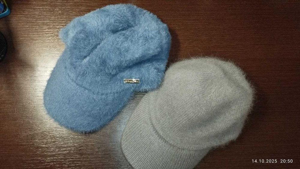 Продам нові теплі кепки, розмір 56-58 см