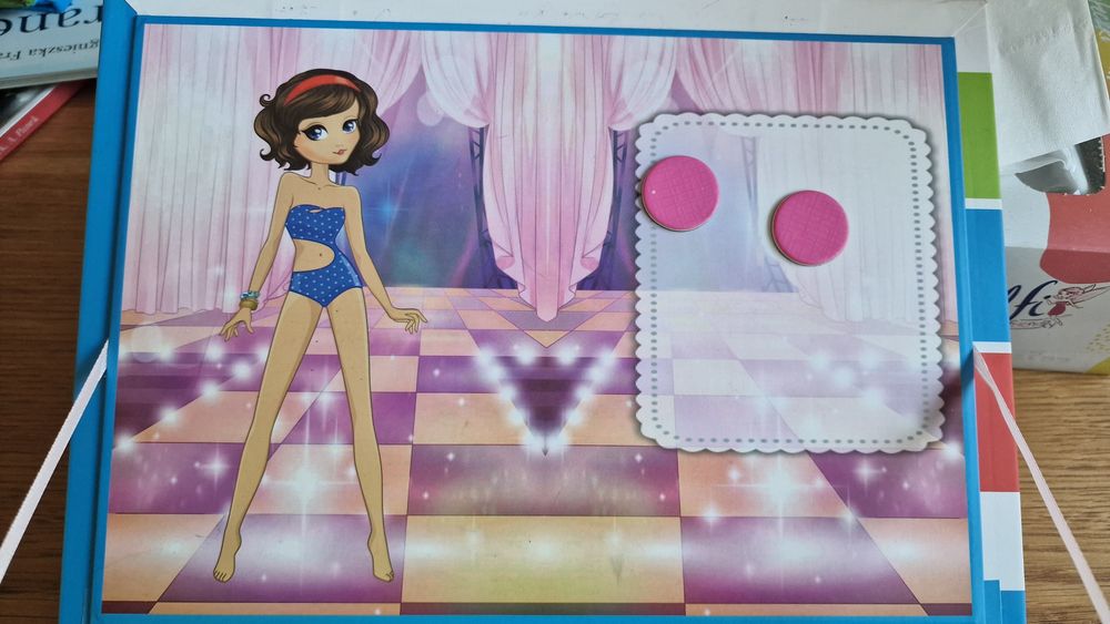 Układanka magnetyczna Młoda Dama