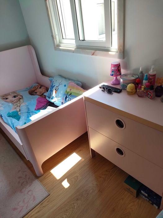 Cama extensível e cómoda