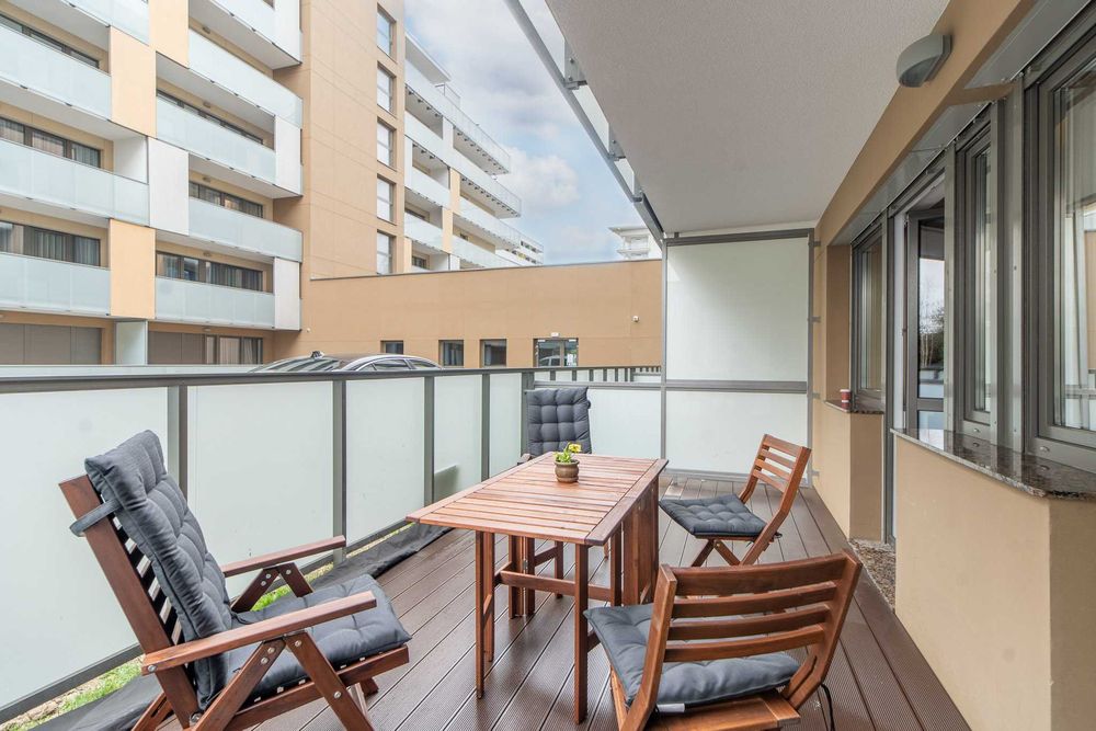 Apartament LaTrevi Kołobrzeg 2 pokojowy z aneksem tarasem 300 m morze