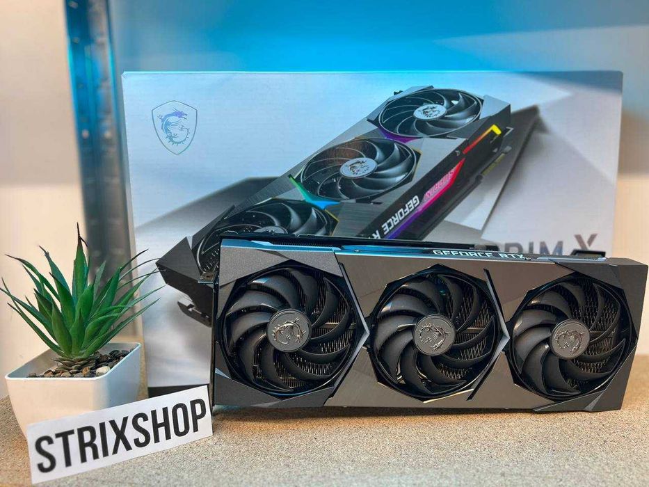 ТОПОВЕ ВИКОНАННЯ! Відеокарта MSI GeForce RTX 3090 SUPRIM X 24G Б/в + Гарантія 3 місяці!