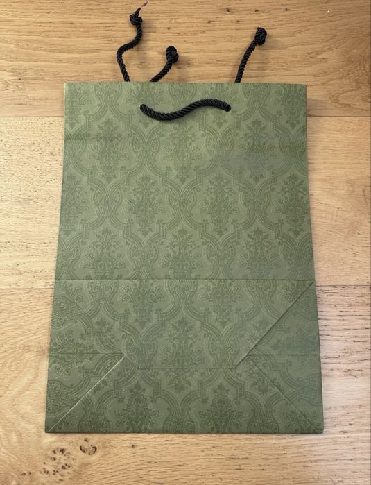 Torba torebka papierowa Gucci nowa oryginalna zielona