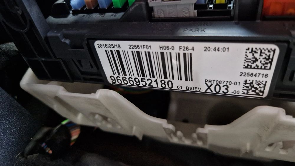 Caixa fusíveis / SAM / BSI DS DS3