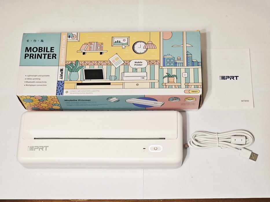 Термопринтер мобільний А4  iDPRT MT890