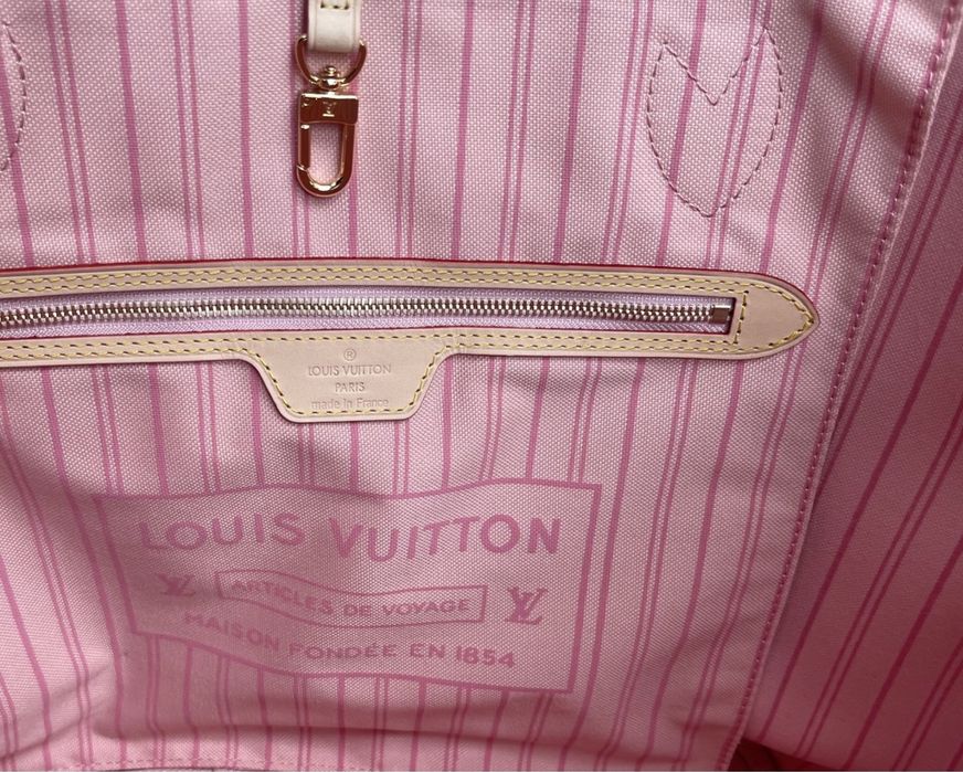 Сумка Louis Vuitton Neverfull MM оригинальная на подарок