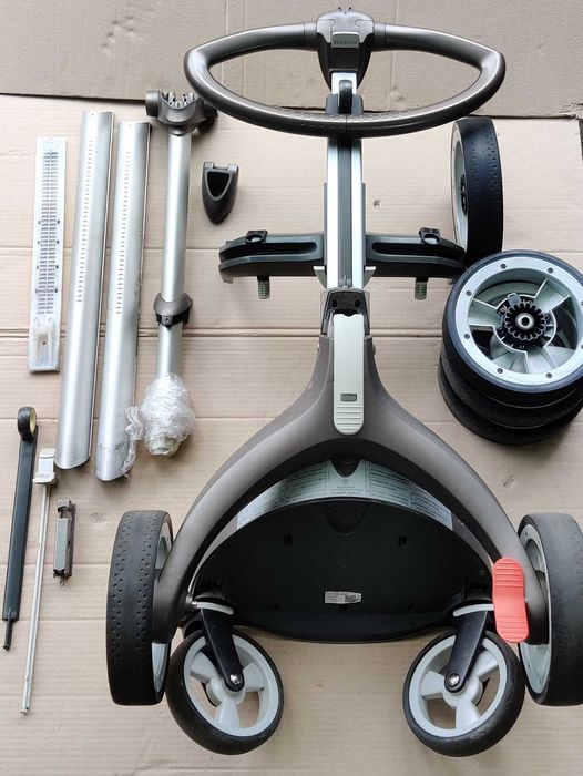 STOKKE запчасти/шасси/колеса/ручки/люлька/сиденья/ремонт/xplory/trailz ...