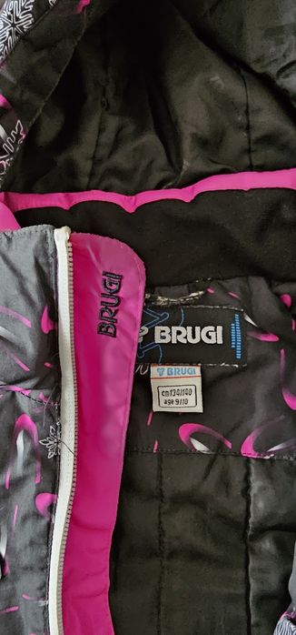 Kurtka zimowa narciarska dziewczynka roz.134 Brugi