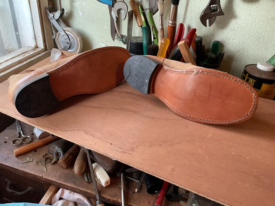 Botas de soldador novas