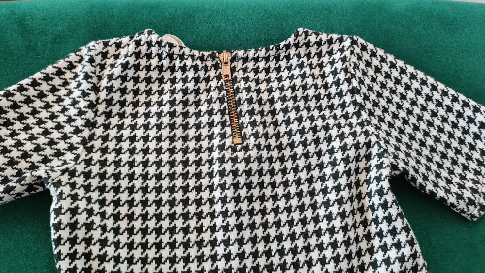 Sukienka w pepitkę H&M 110/116 galowa