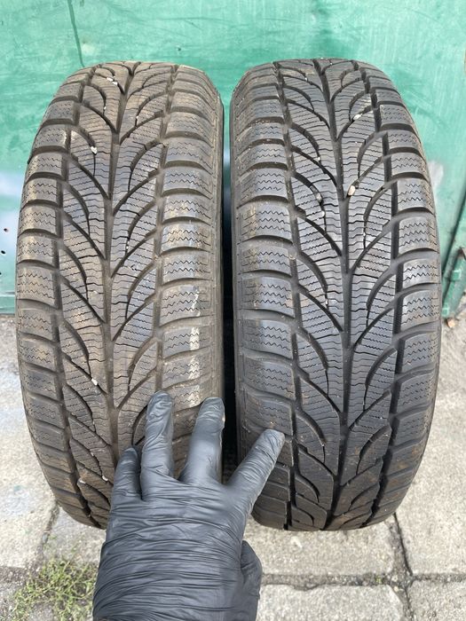 Dwie opony zimowe 14 cali Zabrze • OLX.pl